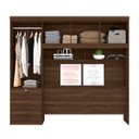 Ver imagem 6 de Guarda-Roupa Casal com Espelho 4 Portas Duster Albatroz Móveis