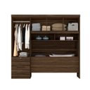 Ver imagem 2 de Guarda-Roupa Casal com Espelho 4 Portas Duster Albatroz Móveis