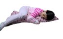 Ver imagem 1 de Travesseiro Estampado de Corpo Pequeno Infantil Xuxão Abraço 90x30 - Branco