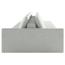 Ver imagem 6 de Sofá Ilha Modulado Milos 342cm Puff Lateral Linho Cinza Claro G33 - Gran Belo