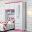 Ver imagem 7 de Guarda-Roupa Solteiro com Espelho 3 Portas Duster Duster Albatroz Móveis