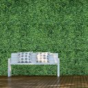 Ver mais imagens de Kit 17 Folhagem Verde Artificial para Decoração de Jardins Verticais com UV