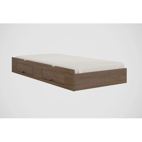 Cama Box Auxiliar Castanho - D Doro Móveis