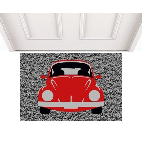 Tapete Divertido Casa dos Capachos Fusca 0,60 x 0,40cm