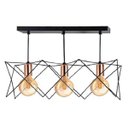 Ver imagem 1 de Pendente Aramado Estrela para Sala de Jantar ou Sala