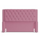Ver imagem 3 de Cabeceira Atena para Cama Box Queen Size 160cm Capitonê com Frame Suede Rosa - Abmaza