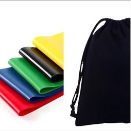 Kit Treino Funcional 5 Elásticos de Resistência - 9