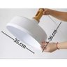 Lustre Pendente Wood Design Escandinavo Branco - 5