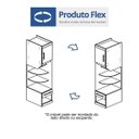 Ver mais imagens de Guarda-Roupa Casal Modulado Canto 4 Portas França Espresso Móveis