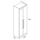 Ver imagem 7 de Guarda-Roupa Casal Modulado Canto 4 Portas França Espresso Móveis