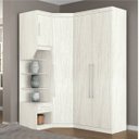 Ver imagem 1 de Guarda-Roupa Casal Modulado Canto 4 Portas França Espresso Móveis