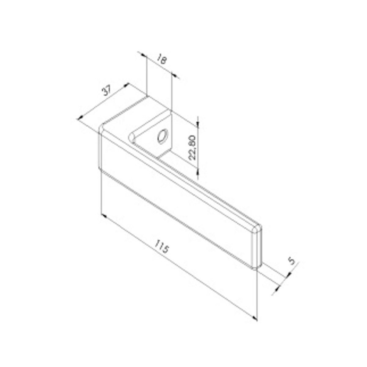 Fechadura Porta Banheiro Wc Pado Modena Escovada Acetinada 55mm Quadrada Cra - 3