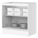 Ver imagem 2 de Balcão 02 Portas 800mm Americana Branco Hp - Henn