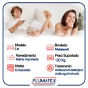 Ver imagem 3 de Cama Box Baú Casal Bipartido Suede + Colchão Lis Molas Ensacadas Plumatex 138cm – Suporta até 120 Kg