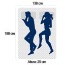 Ver mais imagens de Cama Box Baú Casal Bipartido Suede + Colchão Lis Molas Ensacadas Plumatex 138cm – Suporta até 120 Kg
