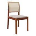 Ver imagem 4 de Conjunto Sala De Jantar Mesa Ester 160x90 Madeira Maciça 06 Cadeiras Ana Jequitibá Móveis Ester/Ana