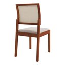 Ver imagem 5 de Conjunto Sala De Jantar Mesa Ester 160x90 Madeira Maciça 06 Cadeiras Ana Jequitibá Móveis Ester/Ana