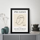 Ver imagem 1 de Quadro Arte Picasso - Corujinha 45x34cm - com Vidro:moldura Preta