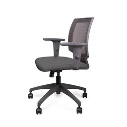 Cadeira de Escritório Ergonômica Giratória Grafite Profit Marelli - 1