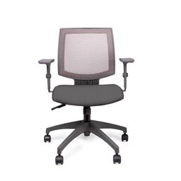 Cadeira de Escritório Ergonômica Giratória Grafite Profit Marelli - 2