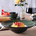 Ver imagem 3 de Prato para Risoto Orgânico Greenery 25cm Porto Brasil Cerâmica Massa Nhoque Fundo Molho