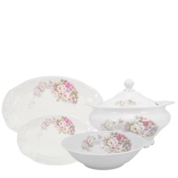 Baixela para Servir 5pç Eterna Porcelana Schmidt - 1
