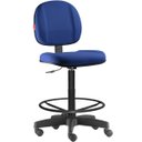 Ver imagem 1 de Cadeira Caixa Alta Gomada Executiva Azul Noturno