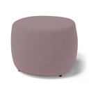 Ver imagem 1 de Puff Decorativo Living Aisha Orgânico Veludo Rosê - Desk Design