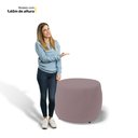 Ver imagem 6 de Puff Decorativo Living Aisha Orgânico Veludo Rosê - Desk Design