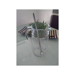 Colher Bailarina Inox Simonaggio para Mexer Sucos e Drinks - 30,5 cm - 4