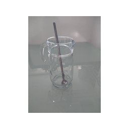 Colher Bailarina Inox Simonaggio para Mexer Sucos e Drinks - 30,5 cm - 3