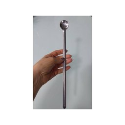 Colher Bailarina Inox Simonaggio para Mexer Sucos e Drinks - 30,5 cm - 2