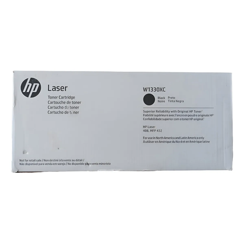 Cartucho Toner Hp W1330xc Hp M432 Hp 408 Preto Laserjet Monocromatica