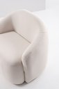 Ver imagem 2 de Poltrona Sol Boucle Off White - Ooca Móveis