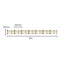 Ver imagem 1 de Fita Led Moni 16,7w 528 Leds 12v Rolo 5m Ip20 Nordecor - 3000k - Luz Amarela