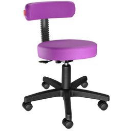 Mocho Estética Slim Lilás Cadeira Brasil - 1