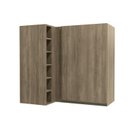 Ver imagem 1 de Armário Aéreo Cozinha Modulado Canto Maxxi G768 c/ 1 Porta Nogal - Kappesberg
