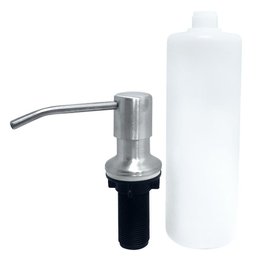 Dispenser para Detergente Flvx Hidro Embutir Inox 350ml Inox - 5