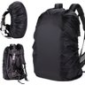 Capa Chuva Para Bolsa Mochila Alforge Bicicleta Moto Impermeável 35l Preta - 1