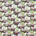 Ver imagem 2 de Lençol de Elástico Vivain Infantil Raposa Marrom e Verde 100% Algodão