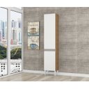 Ver imagem 2 de Armário Paneleiro 2 Portas Cozinha Modulada Serena Mdp 0466:branco