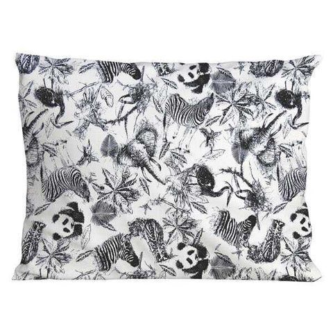 Fronha infantil VivaIN zoo branca e preta