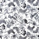 Ver imagem 2 de Fronha infantil VivaIN zoo branca e preta