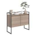 Ver imagem 3 de Buffet Junior Industrial 2 Portas Industrial Preto - Montana