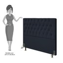 Ver imagem 2 de Cabeceira Cama Box Casal Queen 160cm Diamante Veludo J02 Preto