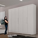 Ver imagem 5 de Guarda Roupa Casal 6 Portas 2 Gavetas Delta