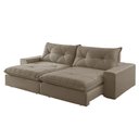 Ver imagem 3 de Sofá Hall Veludo Dois Módulos de 80cm B25cm Meu Sofá Online B002 Veludo Capuccino