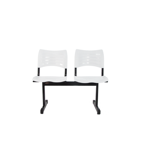 Longarina Turim 2 Lugares Maiart Branco