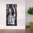 Ver imagem 2 de Quadro Cachoeira Paisagem Da Natureza Vertical Corredor