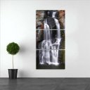 Ver imagem 1 de Quadro Cachoeira Paisagem Da Natureza Vertical Corredor